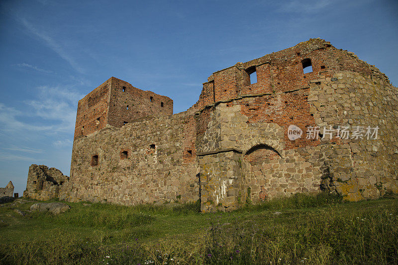 Hammershuus ruin, Bornholm，丹麦